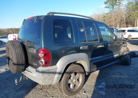 2006 Jeep Liberty Sport from USA, damaged, VIN 1J4GK48K76W126149